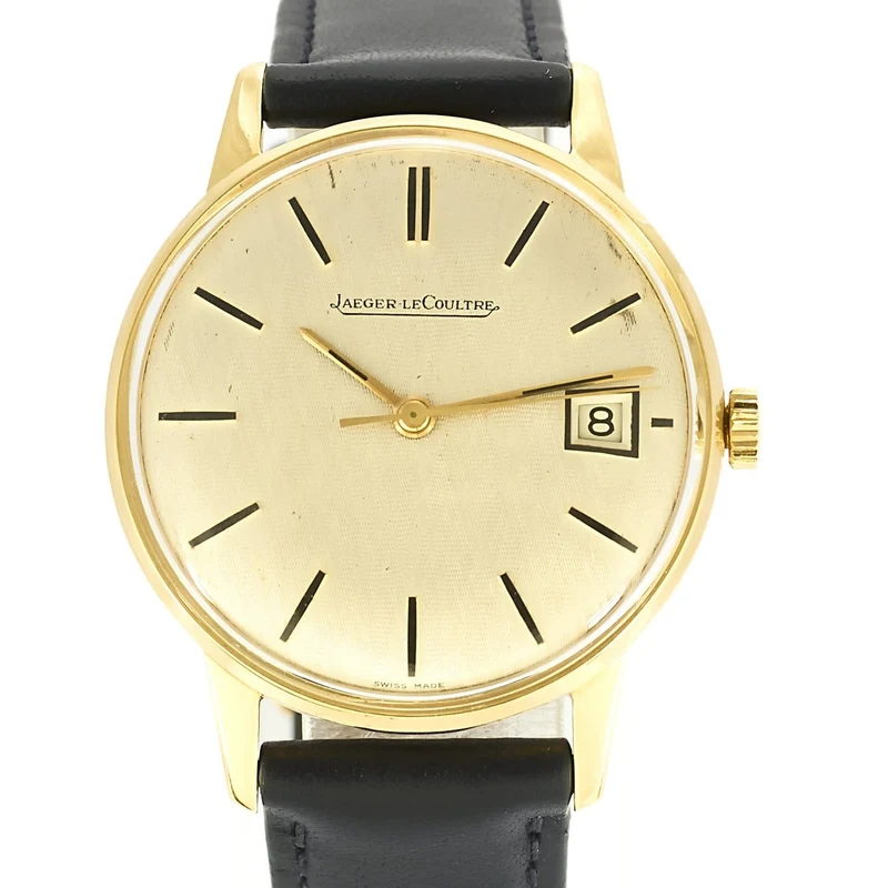Jaeger-LeCoultre - 18 ct yellow gold date watch