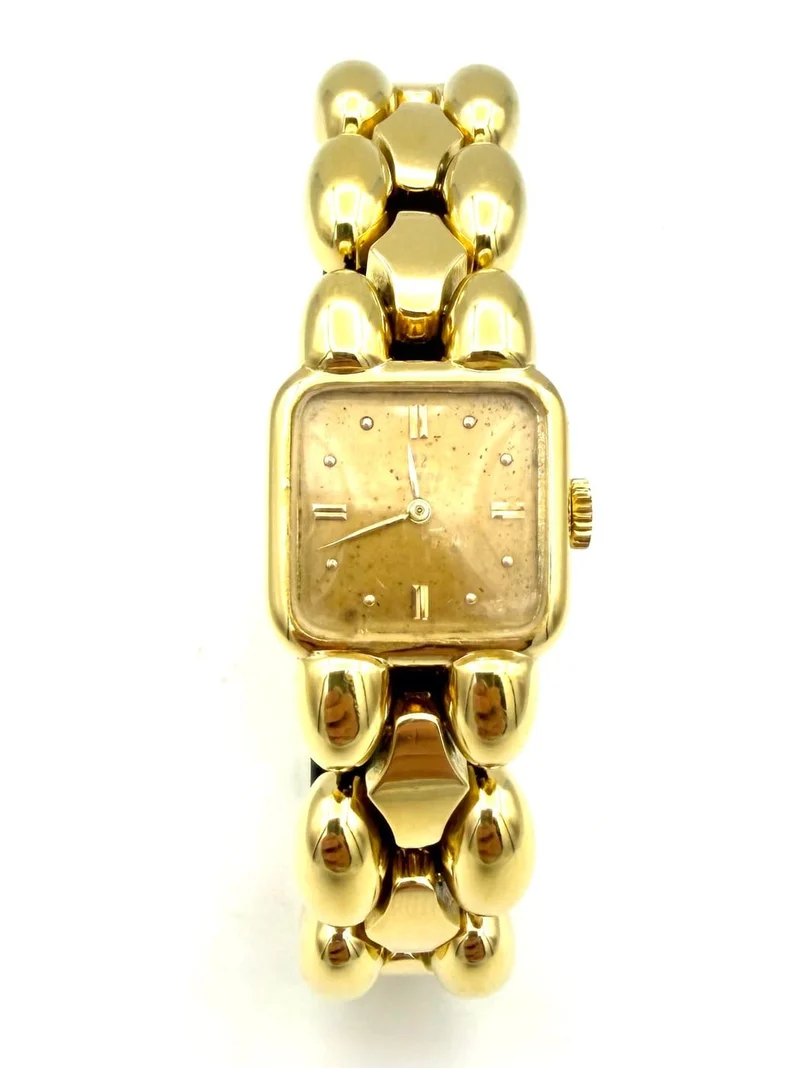 Omega - 18K yellow gold Tank watch