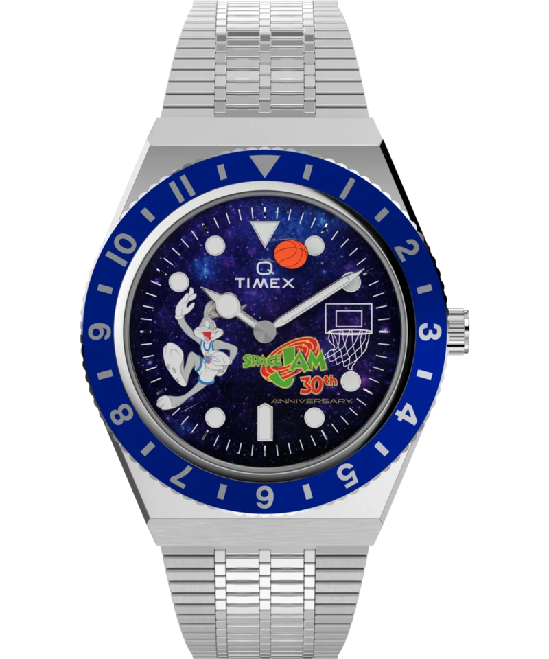 Space Jam 30th Anniversary x Q Timex Limited Edition 38mm Stainless Steel Watch