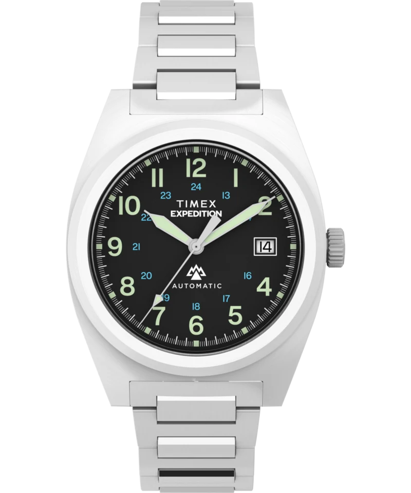 Expedition® Capstone Automatic 39mm Stainless Steel Bracelet Watch