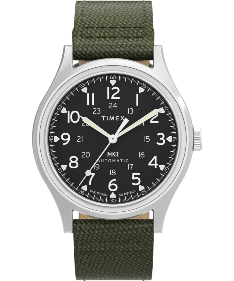MK1® Automatic 40mm Fabric Strap Watch