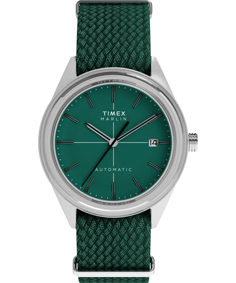Marlin® Jet Automatic 38mm Fabric Strap Watch