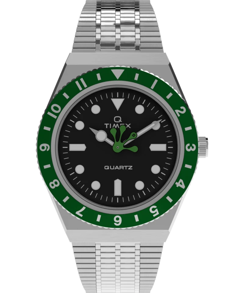 Timex x seconde/seconde/ 38mm Stainless Steel Bracelet Watch
