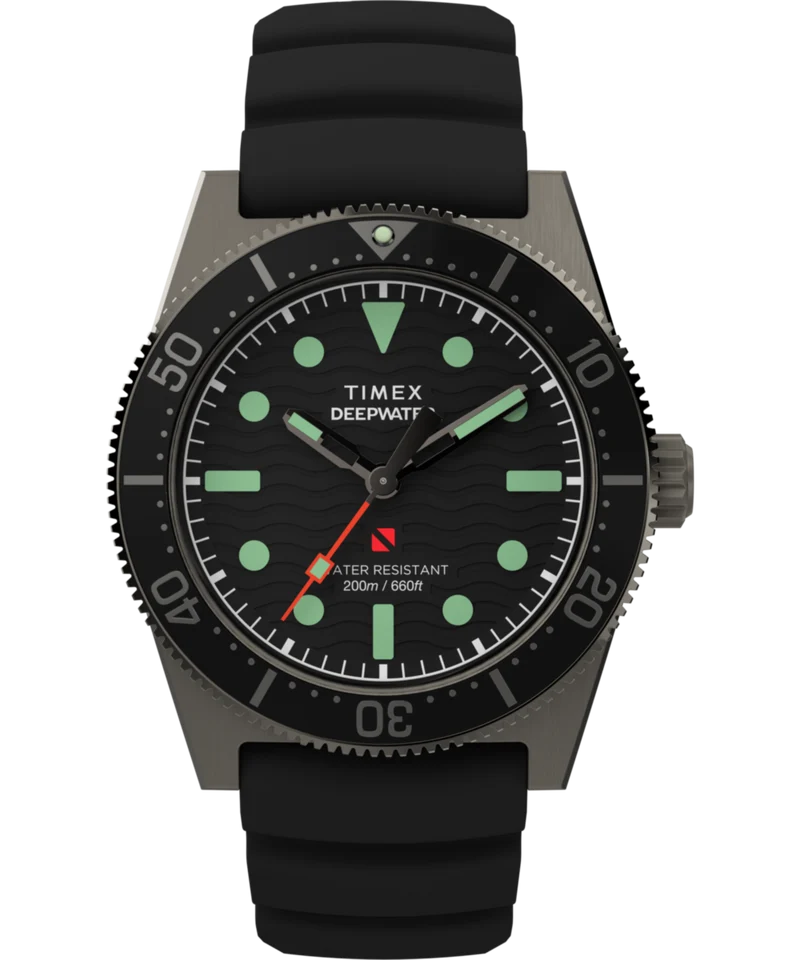 Deepwater Reef 200 41mm Synthetic Rubber Strap Watch