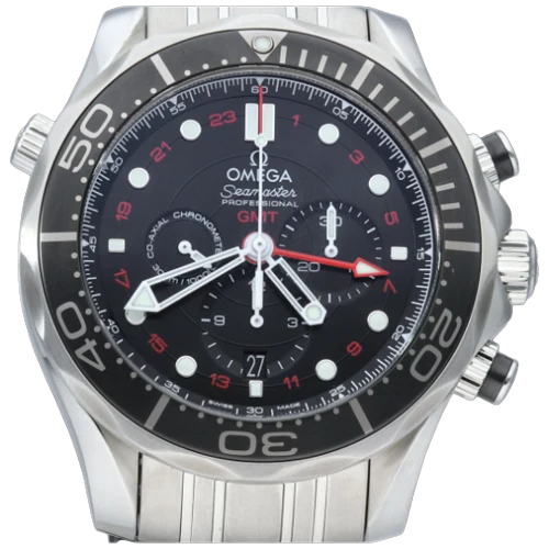 Omega Seamaster - Diver 300M GMT Chronograph Watch 44 mm