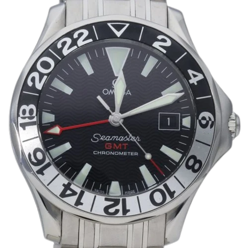 Omega - Seamaster Diver 300M GMT 50th Anniversary watch in steel