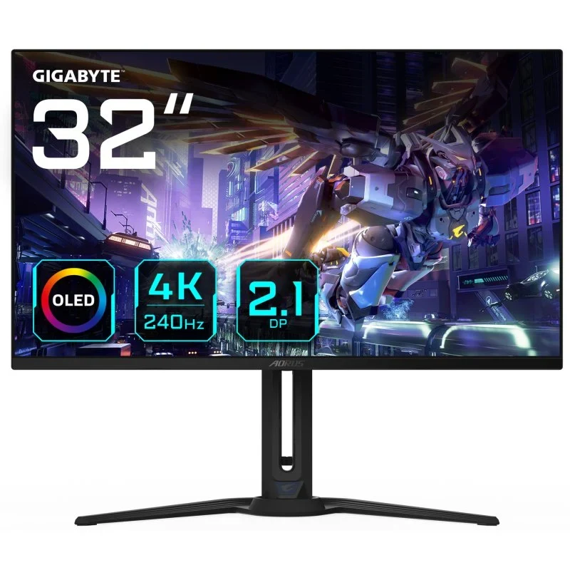 Monitor Gigabyte FO32U2P 31.5" QD-OLED UltraHD 4K 240Hz FreeSync Premium