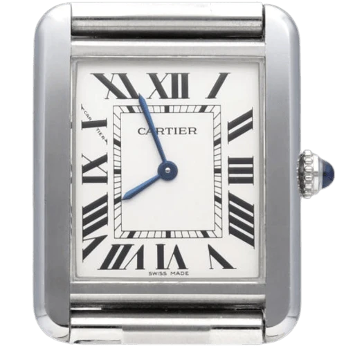 Cartier - Watch Tank Solo with steel bracelet
