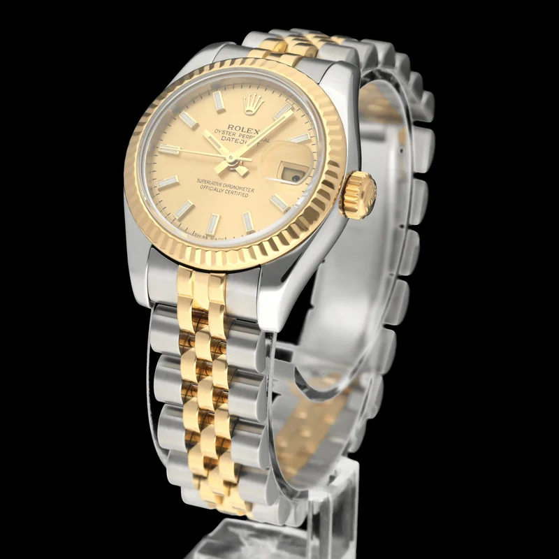 Rolex - Lady-Datejust 179173 watch in gold and steel