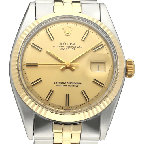 Rolex - Datejust 1601 Sigma Dial watch in gold and steel