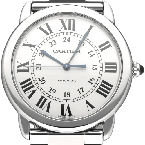 Cartier - Round Watch by Cartier WSRN0012 in steel