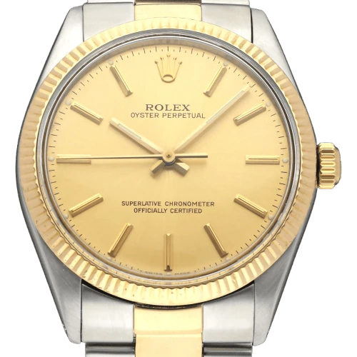 Rolex - Oyster Perpetual 34 1005 watch in gold and steel