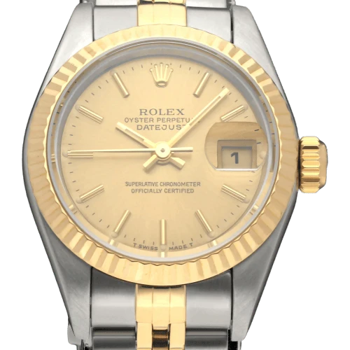 Rolex - Lady-Datejust 69173 watch in gold and steel