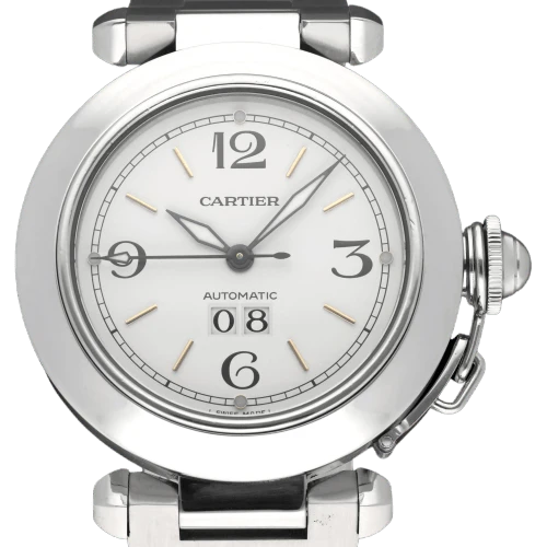 Cartier - Watch Pasha C 2475 in steel, 2004