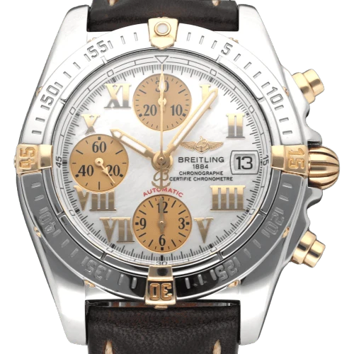 Breitling - Chrono Cockpit watch B13358 in gold and steel