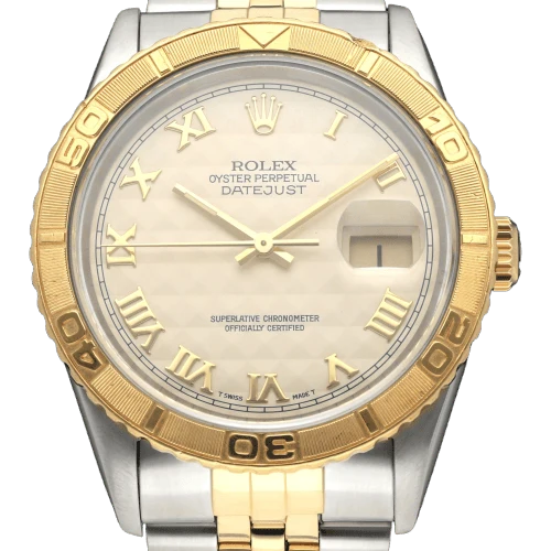 Rolex - Datejust 16263 watch in gold and steel