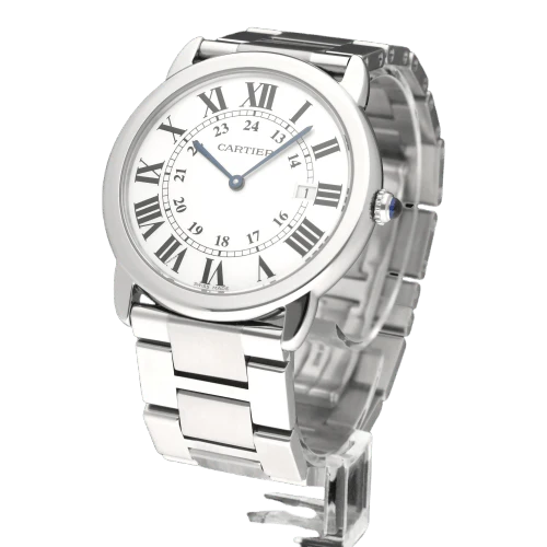 Cartier - Solo Round Watch by Cartier in steel