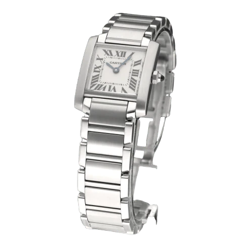 Cartier Tank Française - 2300 steel watch
