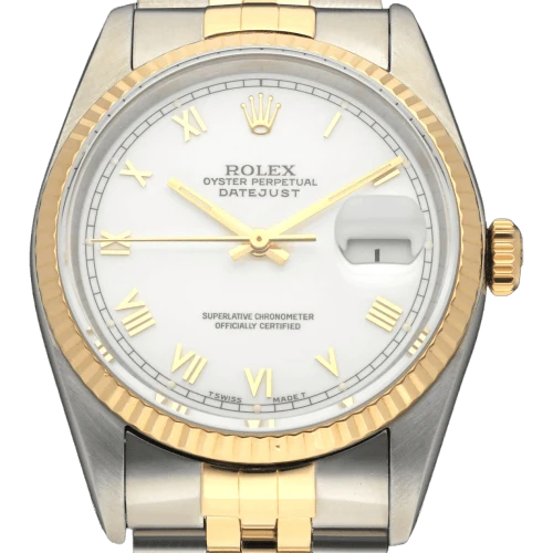 Rolex Datejust - Ref. 16233 watch in gold and steel, 1994