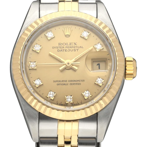 Rolex - Lady-Datejust watch 69173G gold and steel