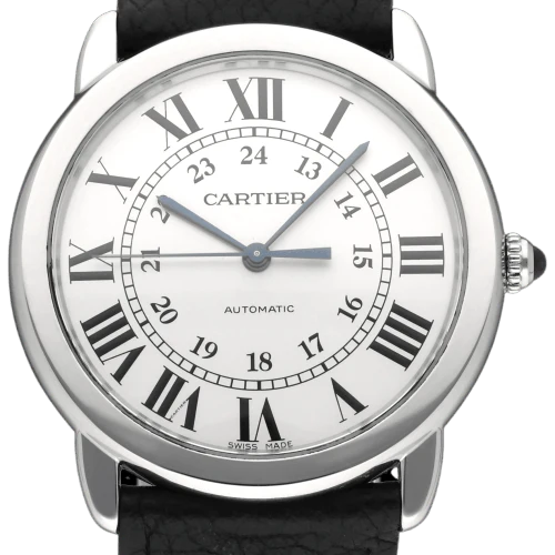 Cartier - Round Watch by Cartier WSRN0021 in steel