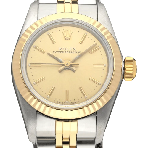 Rolex - Oyster Perpetual Lady 67193 watch in gold and steel