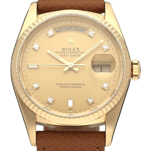 Rolex - Day-Date 18038G watch in yellow gold