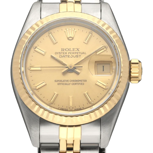 Rolex - Lady-Datejust 69173 watch in gold and steel