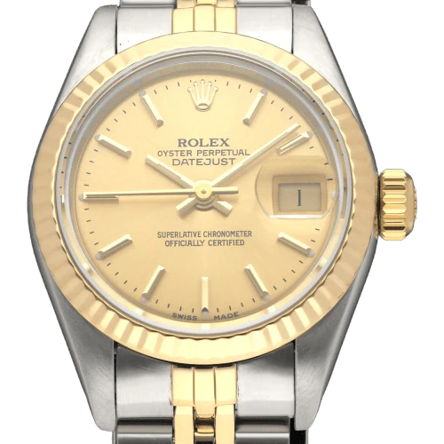 Rolex - Lady-Datejust 69173 watch in gold and steel