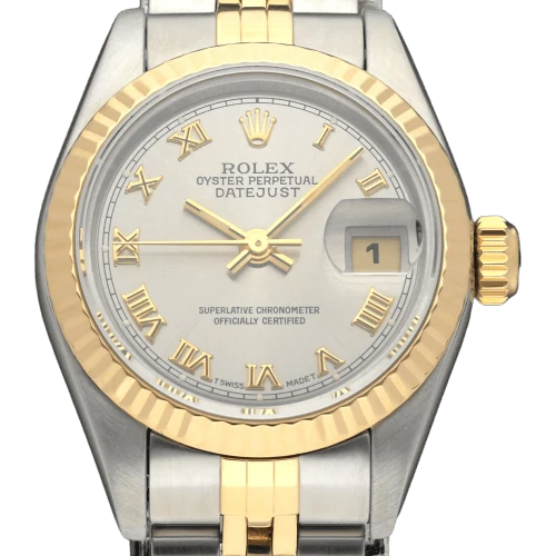 Rolex - Lady-Datejust 69173 watch in gold and steel