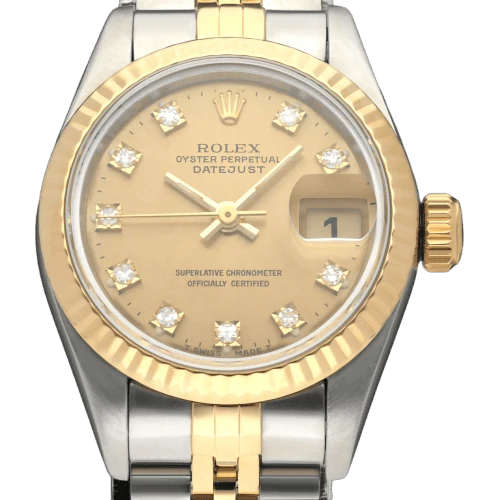 Rolex Lady-Datejust - Watch 69173G in gold and steel