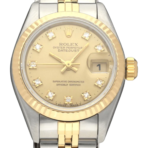 Rolex Lady-Datejust - Watch 69173G in gold and steel