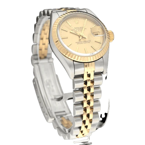 Rolex - Lady-Datejust 69173 watch in gold and steel