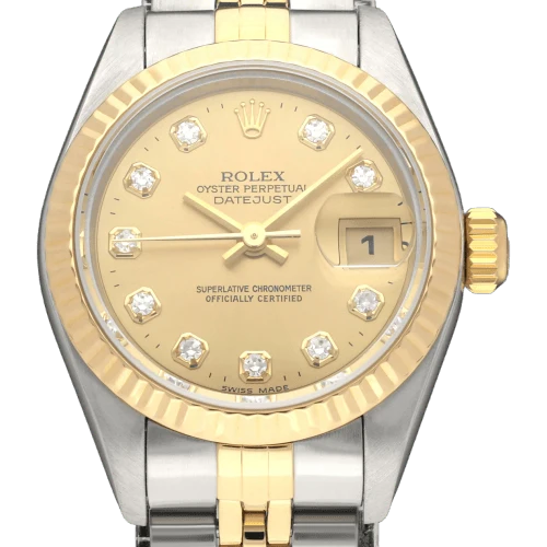 Rolex Lady-Datejust - Watch 69173G in gold and steel