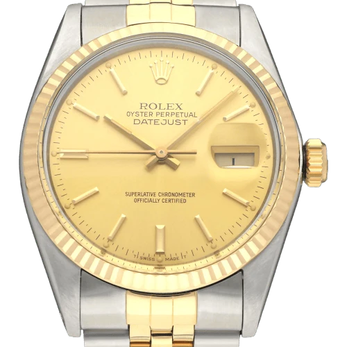 Rolex Datejust - Watch 16013 gold and steel