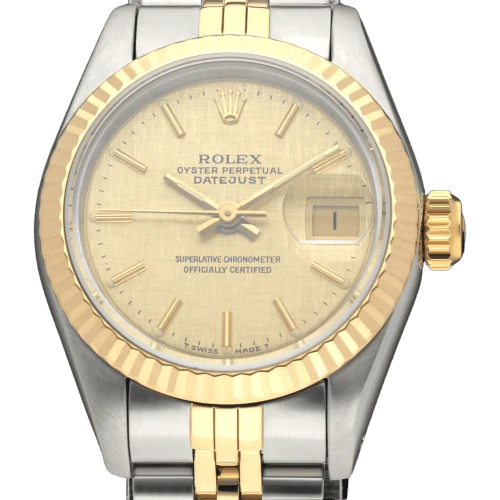 Rolex - Lady-Datejust 69173 watch in gold and steel, 1988