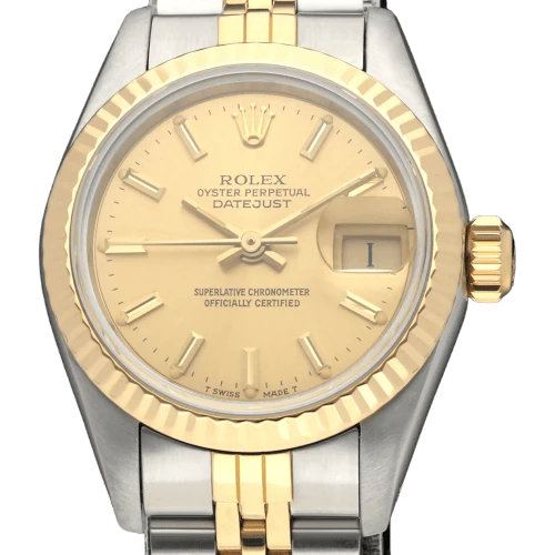 Rolex - Lady-Datejust 69173 watch in gold and steel