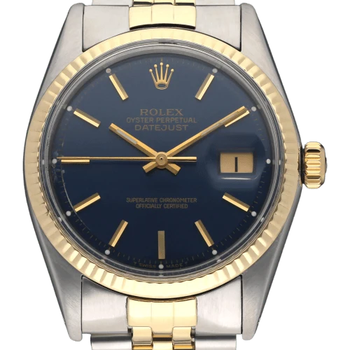 Rolex Datejust - 1974 reference 1601 watch in gold and steel