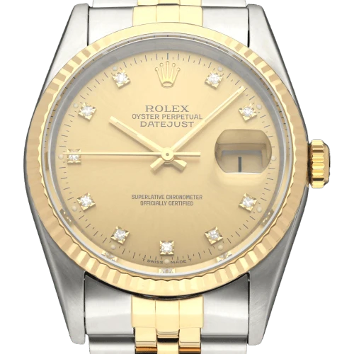 Rolex Datejust - 16233G watch in gold and steel