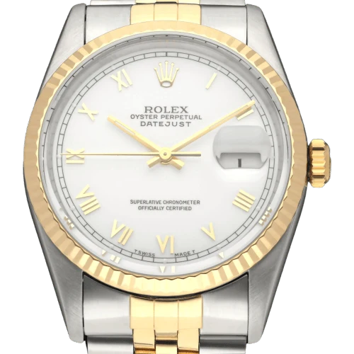Rolex Datejust - Watch 16233 in gold and steel
