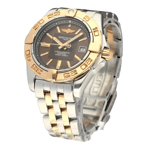 Breitling - Cockpit Lady C71356 watch in rose gold and steel