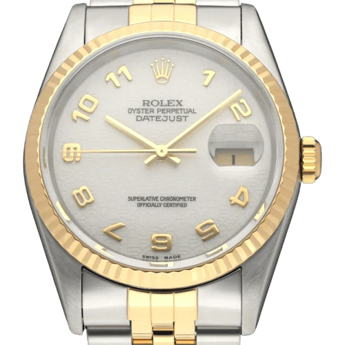 Rolex - Datejust 16233 Computer Dial watch in gold and steel