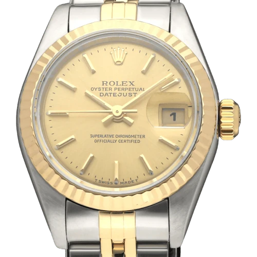 Rolex - Lady-Datejust 79173 watch in gold and steel