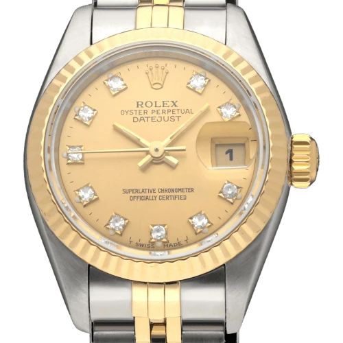 Rolex Lady-Datejust - Watch 69173G in gold and steel