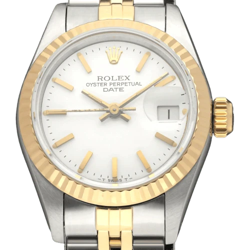Rolex - Lady-Datejust 69173 watch in gold and steel