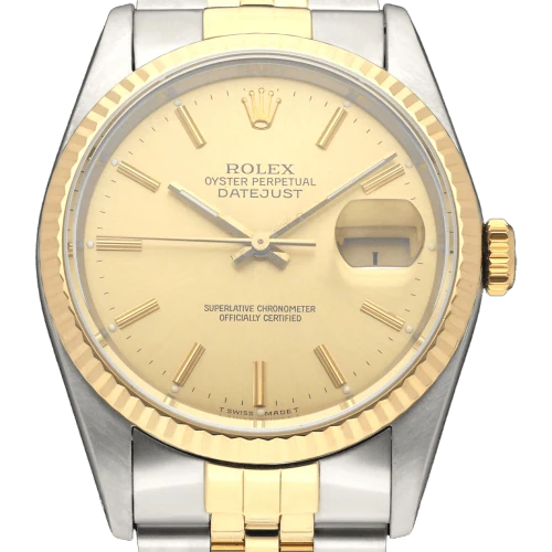 Rolex Datejust - Watch 16233 in gold and steel