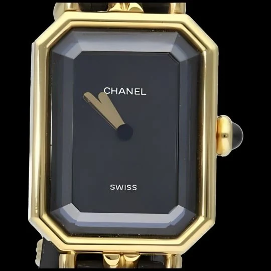 Chanel - Première watch, size S, gold-plated