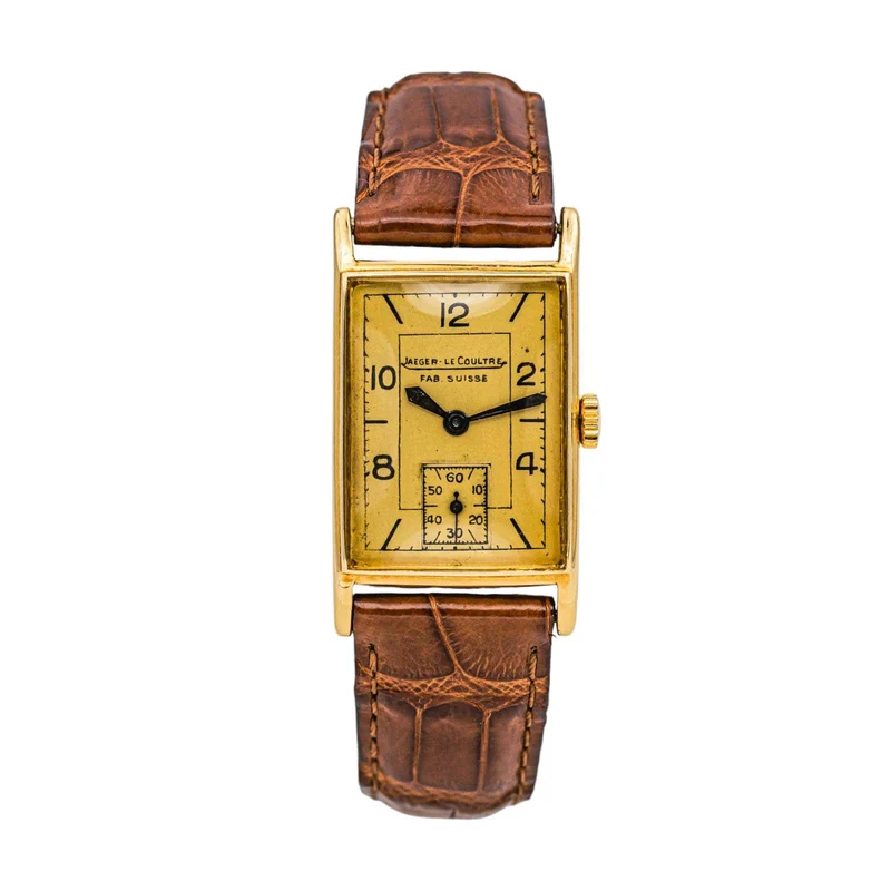 Jaeger-LeCoultre - Vintage yellow gold watch