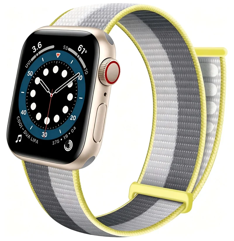 Correa nylon Loop Apple Watch (mezcla lila)