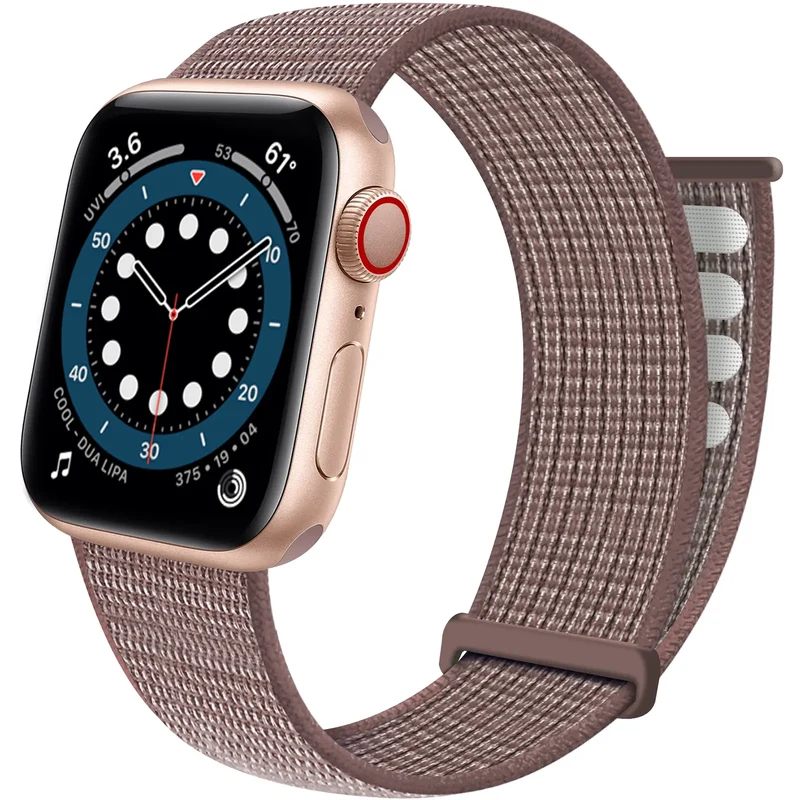 Correa nylon Loop Apple Watch (malva)